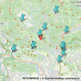Mappa 24030 Roncola BG, Italia (4.60154)