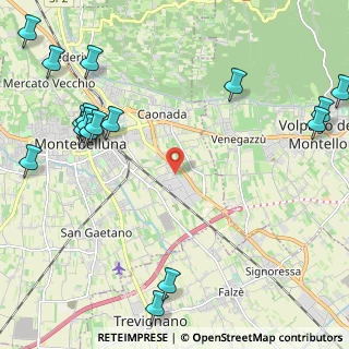 Mappa Via Fermi, 31044 Montebelluna TV, Italia (3.06)
