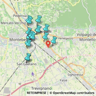 Mappa Via Fermi, 31044 Montebelluna TV, Italia (1.80412)