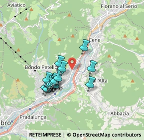 Mappa Via Monsignor Signori, 24021 Albino BG, Italia (1.46)