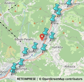 Mappa Via Monsignor Signori, 24021 Albino BG, Italia (2.33417)