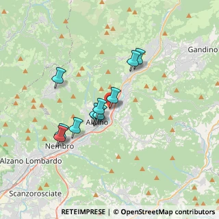Mappa Via Monsignor Signori, 24021 Albino BG, Italia (2.88091)