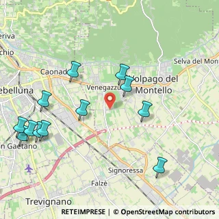 Mappa Via Santa Eurosia, 31040 Volpago del Montello TV, Italia (2.4375)