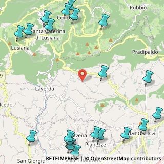 Mappa Via Boli, 36063 Marostica VI, Italia (3.478)