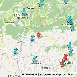 Mappa Via Boli, 36063 Marostica VI, Italia (3.49643)