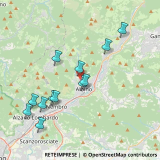 Mappa Via Torquato Tasso, 24021 Albino BG, Italia (4.18167)
