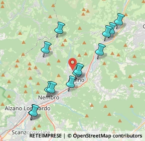 Mappa Via Torquato Tasso, 24021 Albino BG, Italia (4.00538)