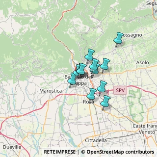 Mappa Piazza Zaine, 36061 Bassano del Grappa VI, Italia (4.16)