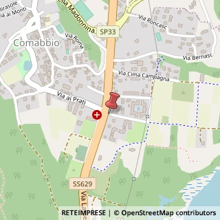 Mappa Via Sotto Campagna, 27, 21020 Comabbio, Varese (Lombardia)
