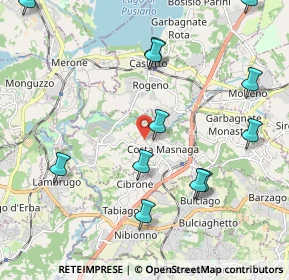 Mappa Via Giuseppe Di Vittorio, 23845 Costa Masnaga LC, Italia (2.41333)