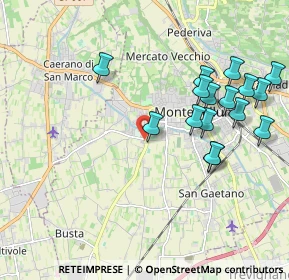 Mappa Borgo Castellana, 31044 Montebelluna TV, Italia (2.09563)