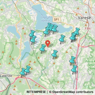 Mappa Via Don C. Murena, 21020 Casale Litta VA, Italia (3.875)