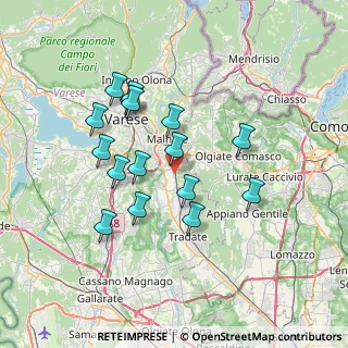 Mappa Via Venegono, 21040 Vedano Olona VA, Italia (6.43438)