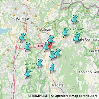 Mappa Via Venegono, 21040 Vedano Olona VA, Italia (3.67)