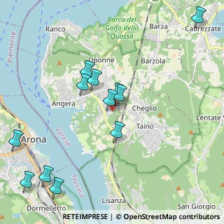 Mappa 21020 Angera VA, Italia (2.2525)
