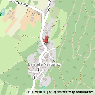 Mappa Via Lentate, 58, 21018 Sesto Calende, Varese (Lombardia)