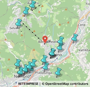 Mappa 2 Piazzale Funivia, 24021 Albino BG, Italia (2.5255)