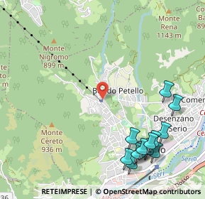 Mappa 2 Piazzale Funivia, 24021 Albino BG, Italia (1.34769)