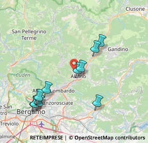 Mappa 2 Piazzale Funivia, 24021 Albino BG, Italia (8.07273)