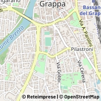 Kartta Bassano del Grappa