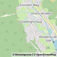 Kaart Gressoney-Saint-Jean