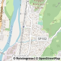 Hartă Quarona