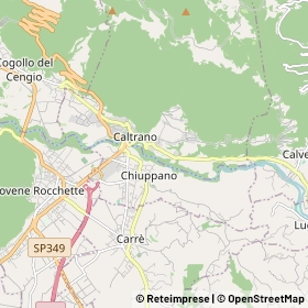 Mappa Chiuppano