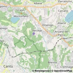 Mappa Orsenigo