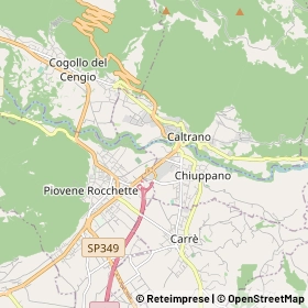 Mappa Caltrano