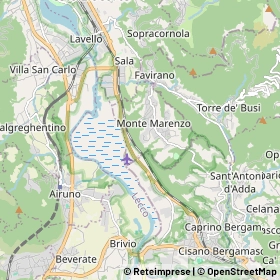 Mappa Monte Marenzo