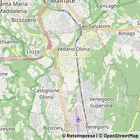 Mappa Vedano Olona