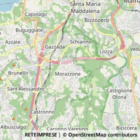 Mappa Gazzada Schianno