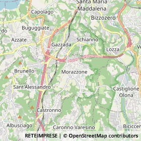Mappa Morazzone