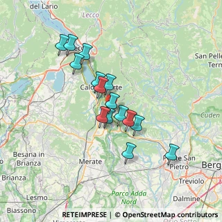 Mappa Via Gian Maria Marenzi, 23804 Monte Marenzo LC, Italia (5.80867)