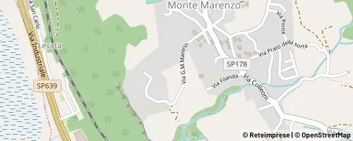 Mappa Monte Marenzo