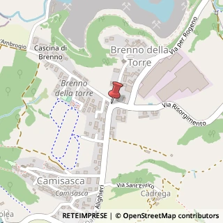 Mappa Via Dante Alighieri,  2, 22036 Costa Masnaga, Lecco (Lombardia)