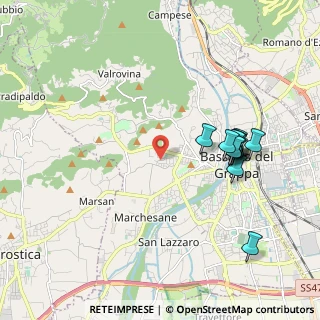 Mappa Via Villaggio Europa, 36061 Bassano del Grappa VI, Italia (1.99)