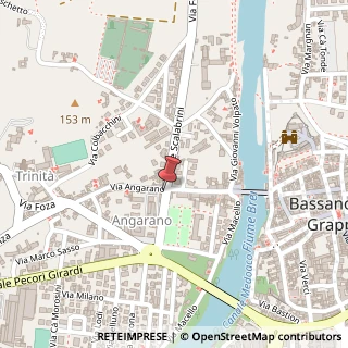 Mappa Viale Scalabrini, 70, 36061 Bassano del Grappa, Vicenza (Veneto)