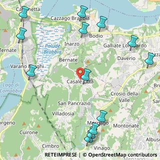 Mappa Via Castello, 21020 Casale Litta VA, Italia (2.98385)