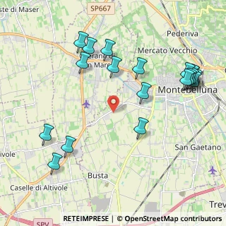 Mappa Via Colombera, 31044 Montebelluna TV, Italia (2.43737)