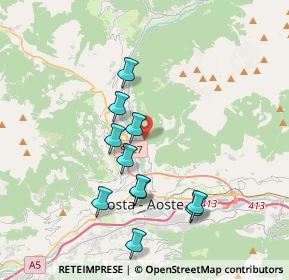 Mappa Frazione Closellinaz, 11010 Roisan AO, Italia (3.51636)