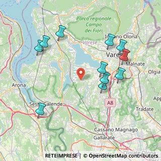 Mappa Via Tordera Superiore, 21020 Casale Litta VA, Italia (8.38455)