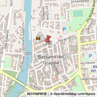 Mappa Via B. Gamba, 52, 36061 Bassano del Grappa VI, Italia, 36061 Bassano del Grappa, Vicenza (Veneto)