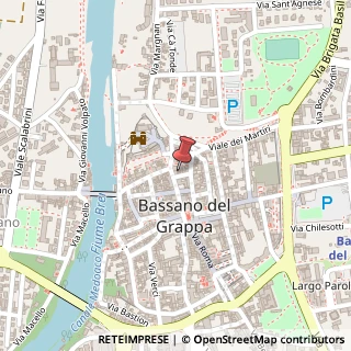 Mappa Vicolo Matteotti, 3, 36061 Bassano del Grappa, Vicenza (Veneto)