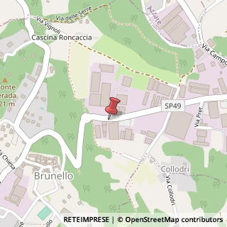 Mappa Via Campo di Maggio,  16, 21020 Brunello, Varese (Lombardia)