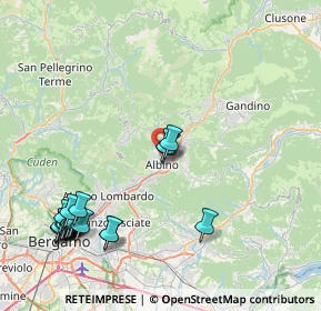 Mappa Via Bachelet, 24021 Bondo BG, Italia (10.244)