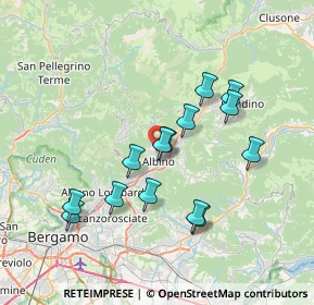 Mappa Via Bachelet, 24021 Bondo BG, Italia (6.65143)