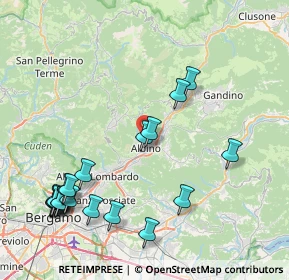 Mappa Via Bachelet, 24021 Bondo BG, Italia (9.8565)