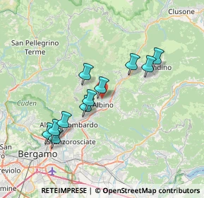 Mappa Via Bachelet, 24021 Bondo BG, Italia (6.6)