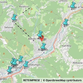 Mappa Via Bachelet, 24021 Bondo BG, Italia (3.22091)